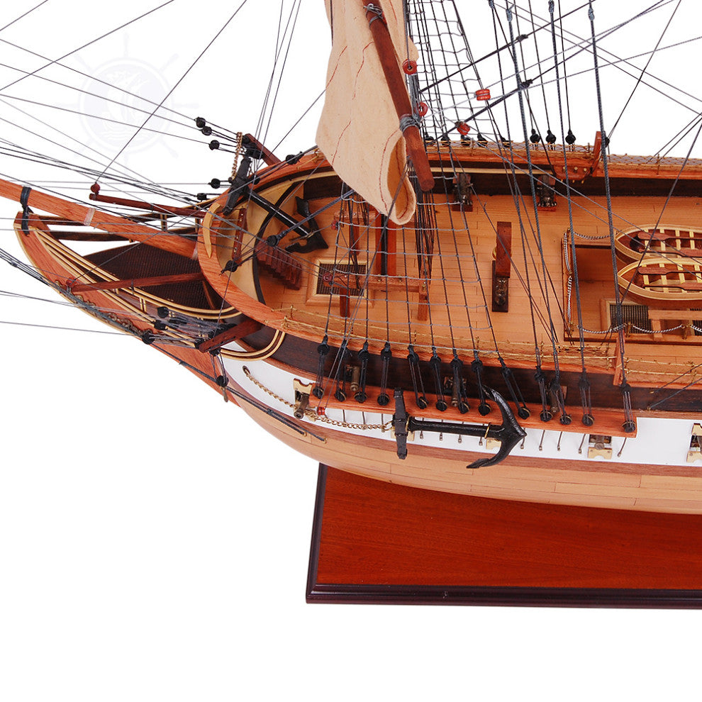 Uss Constitution Xl Museum-quality Fully Assembled Wooden Model Ship