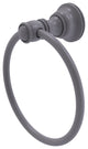 Carolina Towel Ring, Matte Gray
