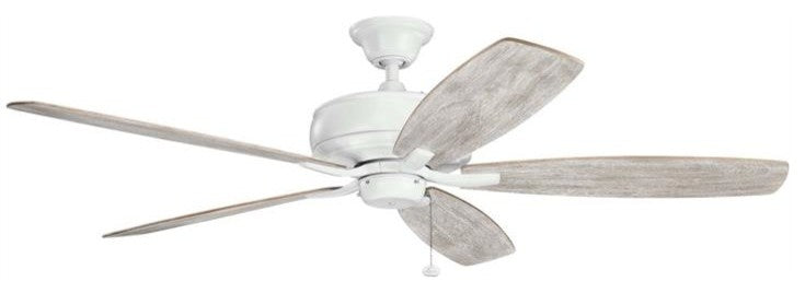 Kichler 330249 Terra 5-Blade 60" Indoor Ceiling Fan, Brushed Nickel