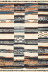 Mika In/out Area Rug by Loloi, Ivory / Multi, 5'3"x7'8"