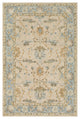 Surya Panipat PNP-2308 5'x7'6" Rug, Gray/Khaki/Brown/Olive/Mustard/Wheat