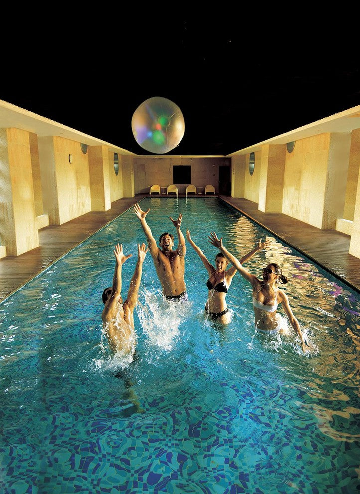 16.5" LED Lighted Inflatable Beach Ball Swimming Pool Toy
