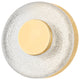 Pearl 1 Light Sconce, Brass