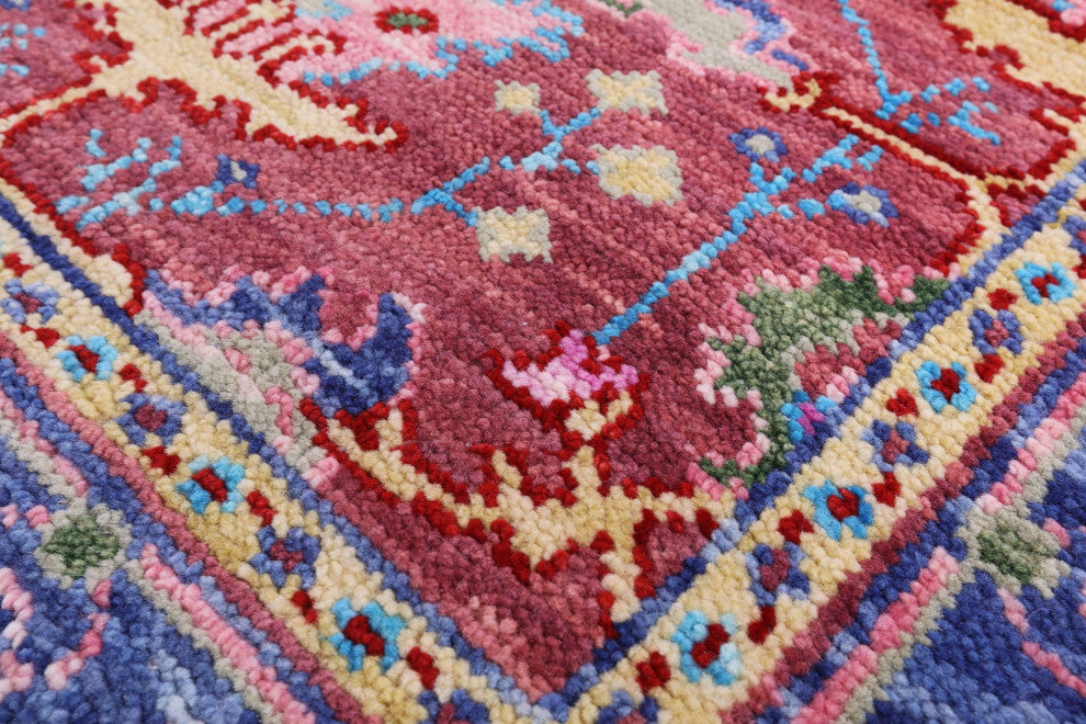 Turkish Oushak Hand Knotted Wool Rug 3' 1" X 5' 2" - Q15900