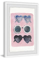 "Sunglass Fun" Framed Painting Print, 20"x30"