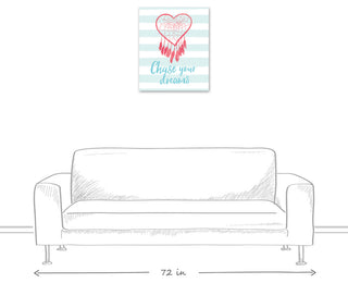 Chase Your Dreams 20x24 Canvas Wall Art