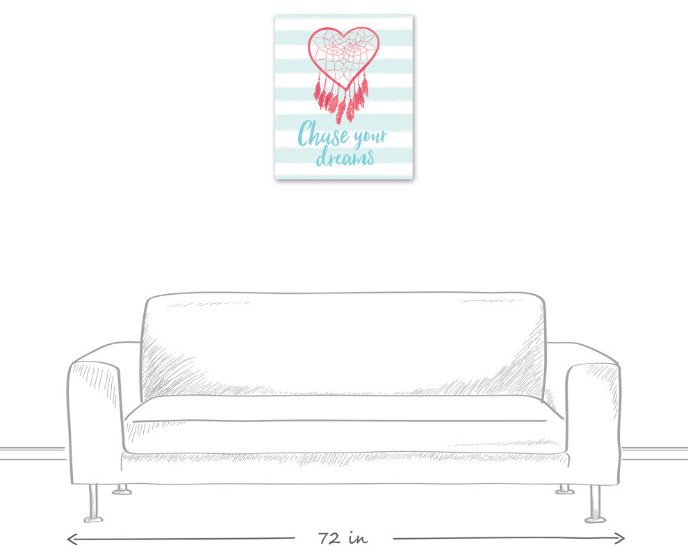 Chase Your Dreams 20x24 Canvas Wall Art