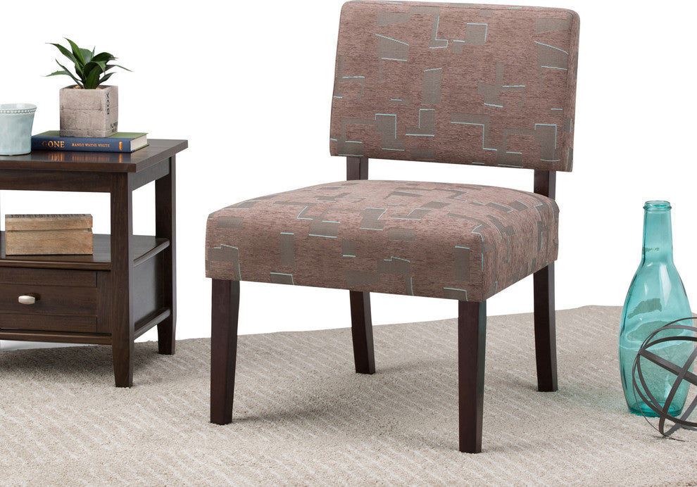 Virginia Accent Chair - Mid Century Pattern
