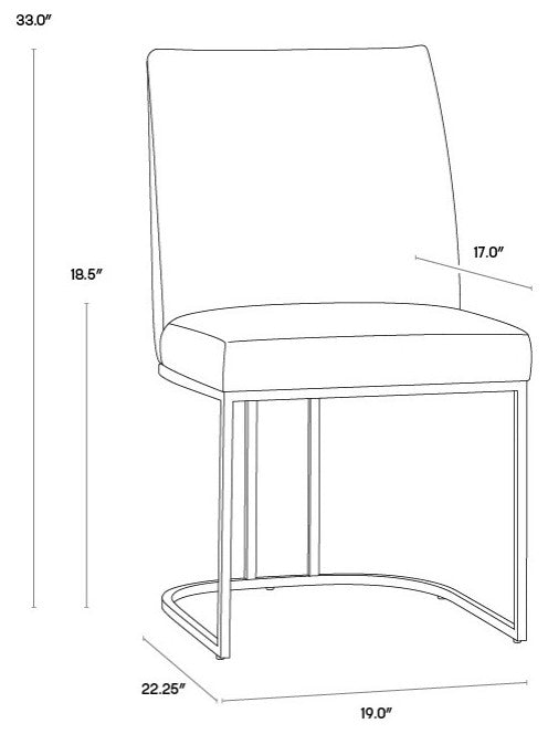 Rayla Dining Chair, Belfast Oatmeal, Set of 2
