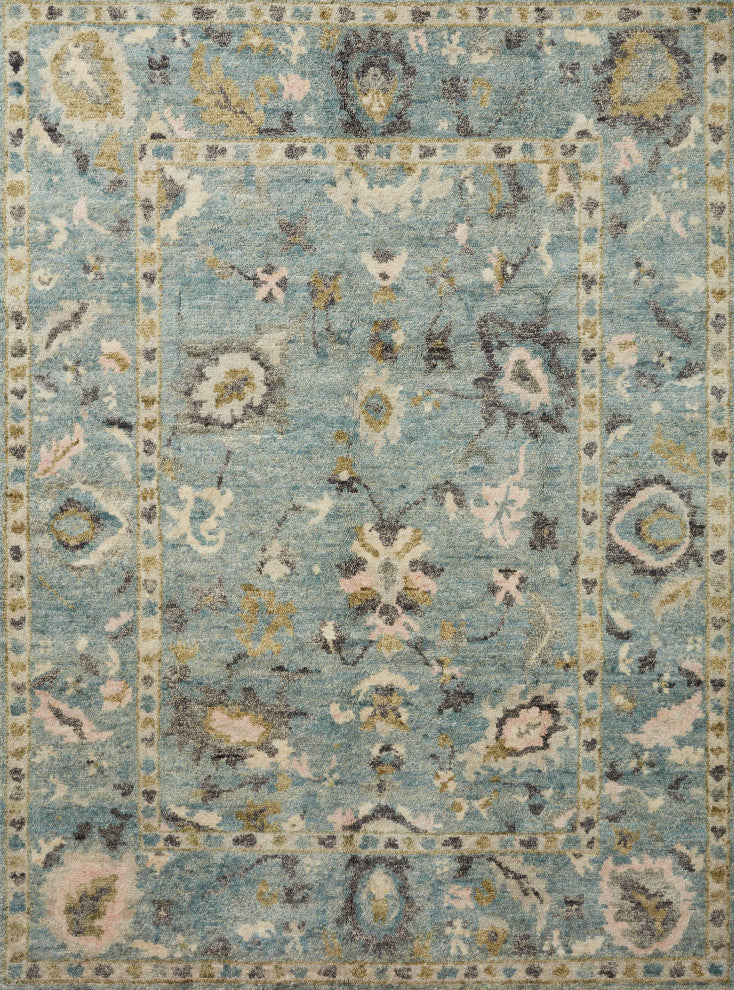 Loloi Clement Aqua / Multi 11'-6" x 15' Area Rug