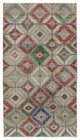 Rug N Carpet - Handwoven Turkish 3' 10'' x 7' 0'' Rustic Vintage Rug