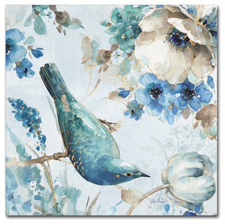 Lisa Audit 'Indigold II' Canvas Art, 18"x18"