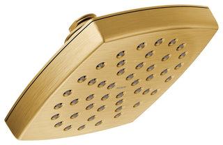 Moen Brushed Gold 1-Function 6" Diameter Spray Head Eco Rainshower