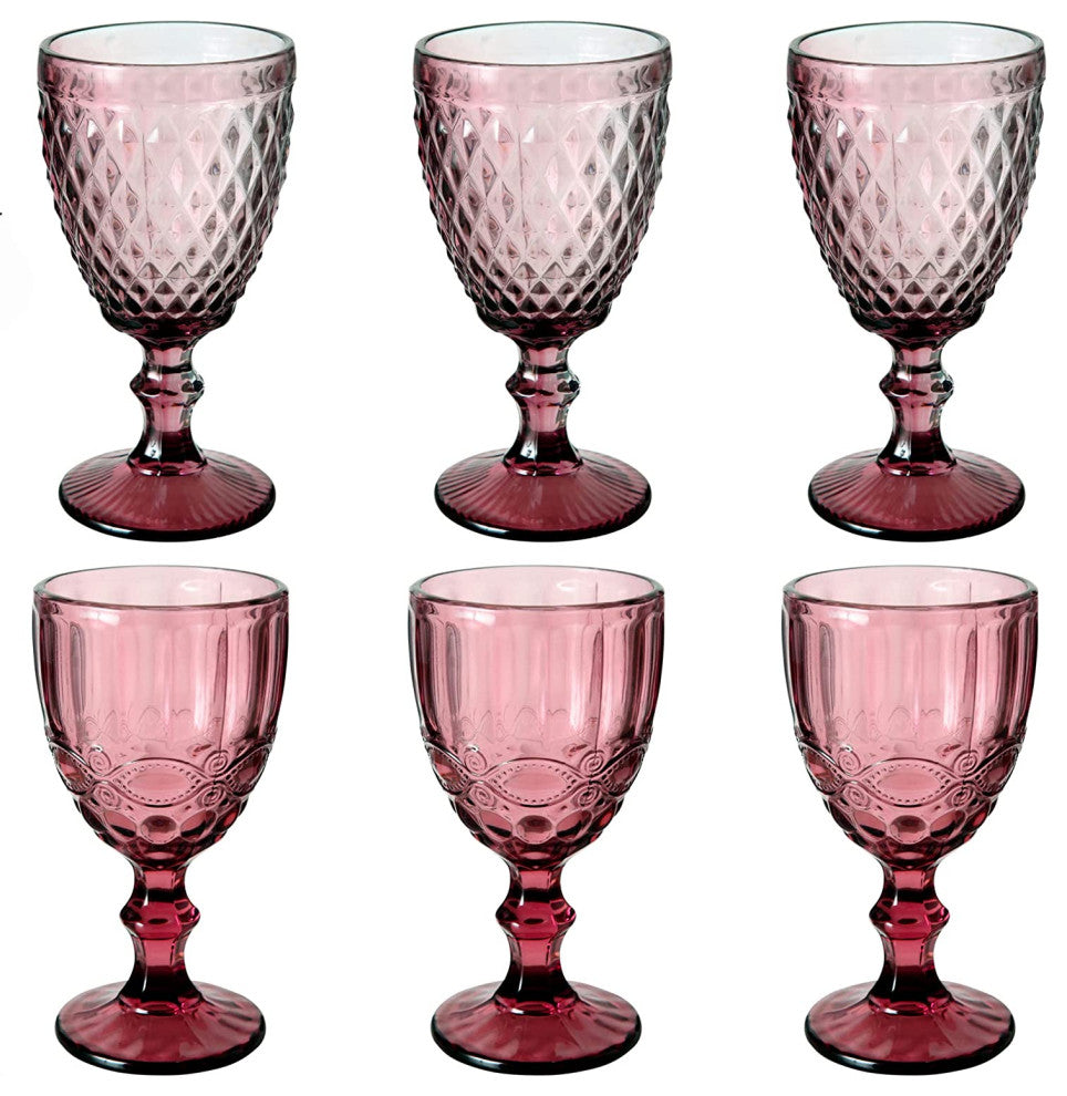 6 Piece Wine Goblet Set