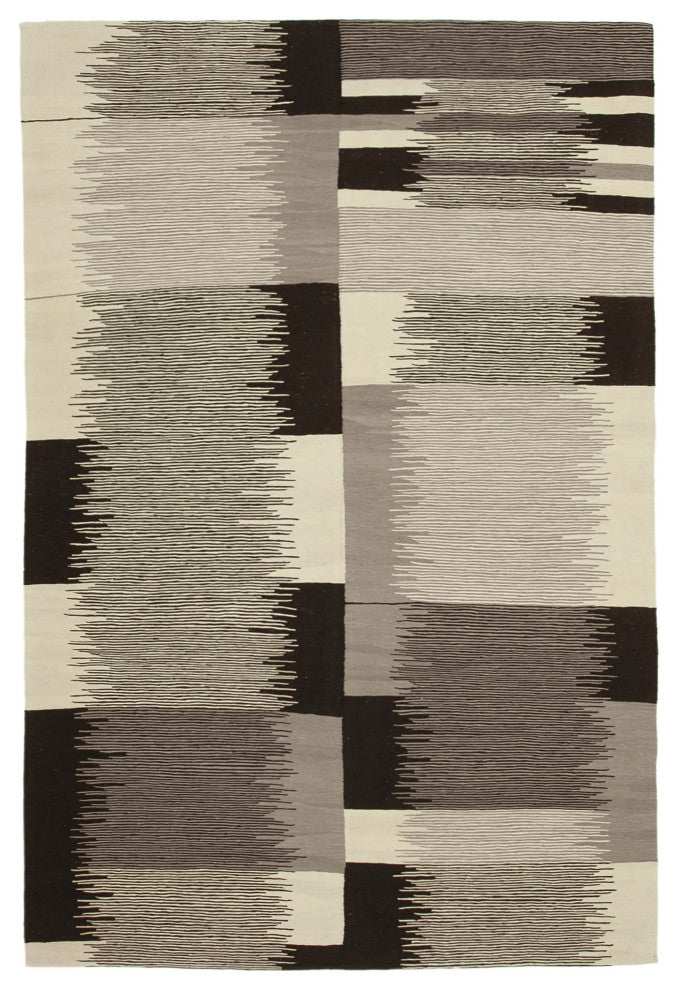 Rug N Carpet - Hand-knotted Turkish 7' 1'' x 10' 8'' Unique Wool Kilim Rug