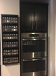 Meadow Primed Gray On the Wall Spice Rack 42"h x 11"w x 4.5"d