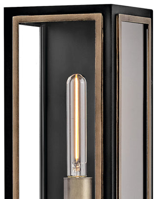 Hinkley Shaw Large Wall Mount Lantern, Black