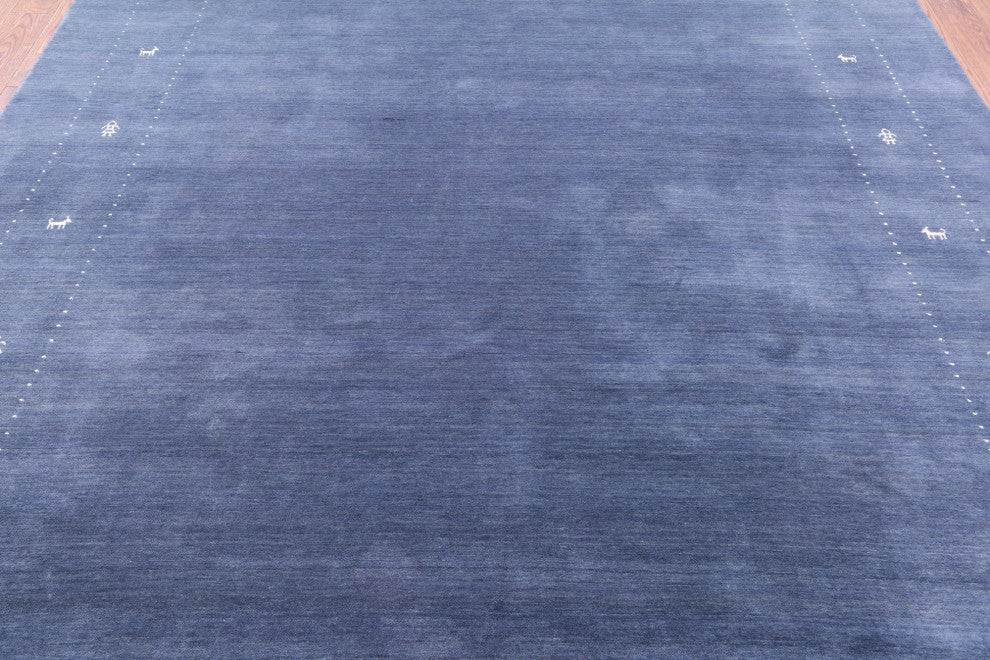 Persian Gabbeh Handmade Wool Rug 9' 0" X 12' 0" Q11364