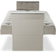Resource Decor Vinci Bench, Beige Linen