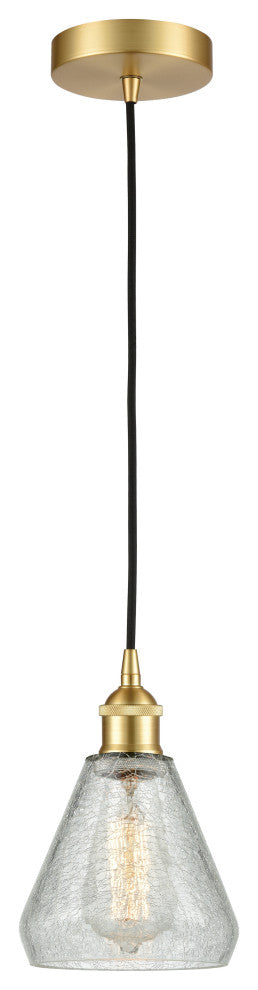 Innovations 616-1P-SG-G275-LED 1-Light Mini Pendant, Satin Gold