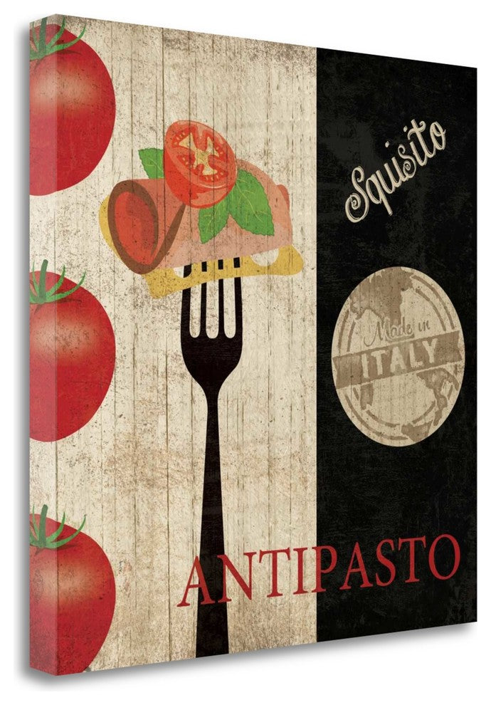 "Big Night Out - Antipasto" By Piper Ballantyne, Giclee on Gallery Wrap Canvas