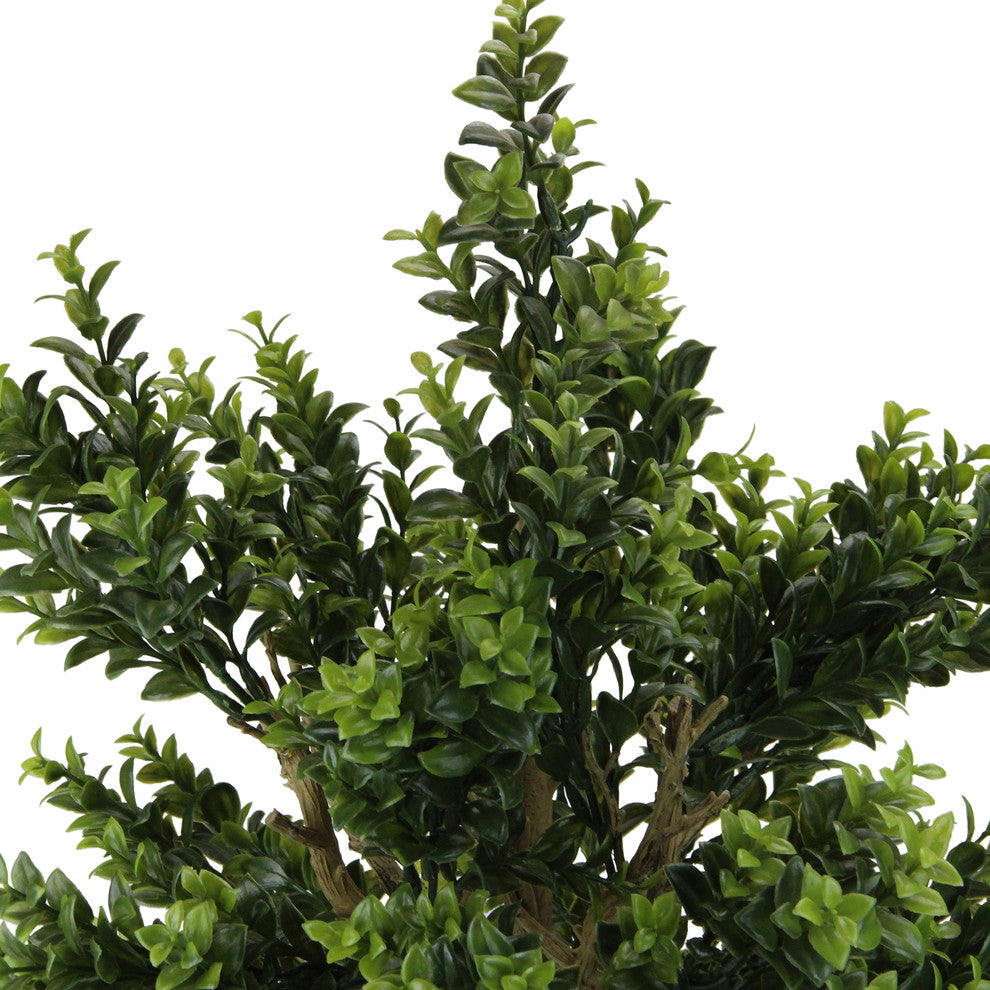 Potted Two-Tone Artificial Sweet Grass Tree, 26"