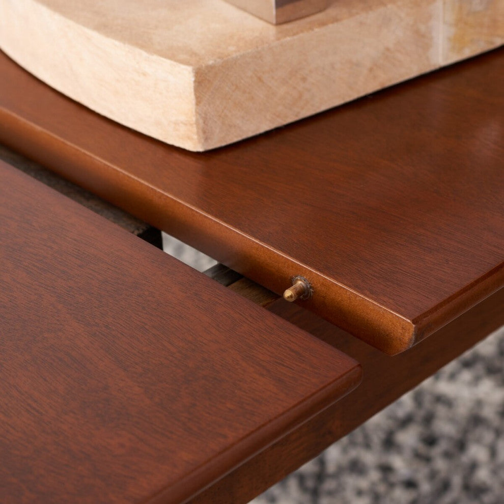 Safavieh Kay Extension Dining Table, Walnut