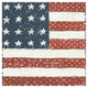 "Americana Quilt IV" Digital Paper Print by David Carter Brown, 26"x26"