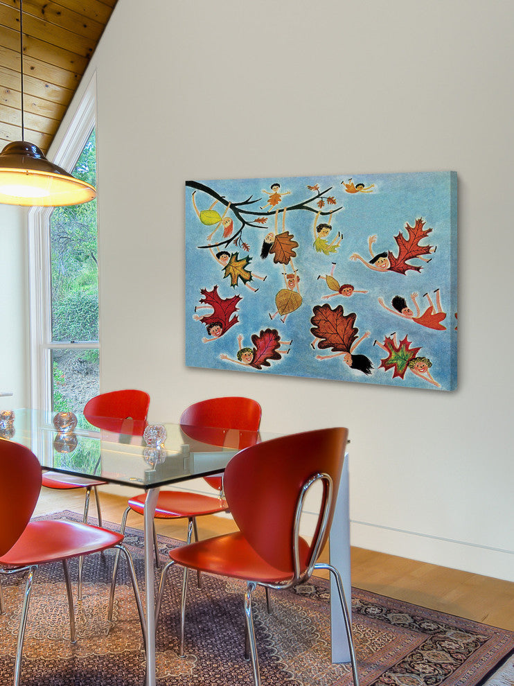"Autumn" Painting Print on Canvas by Curtis
