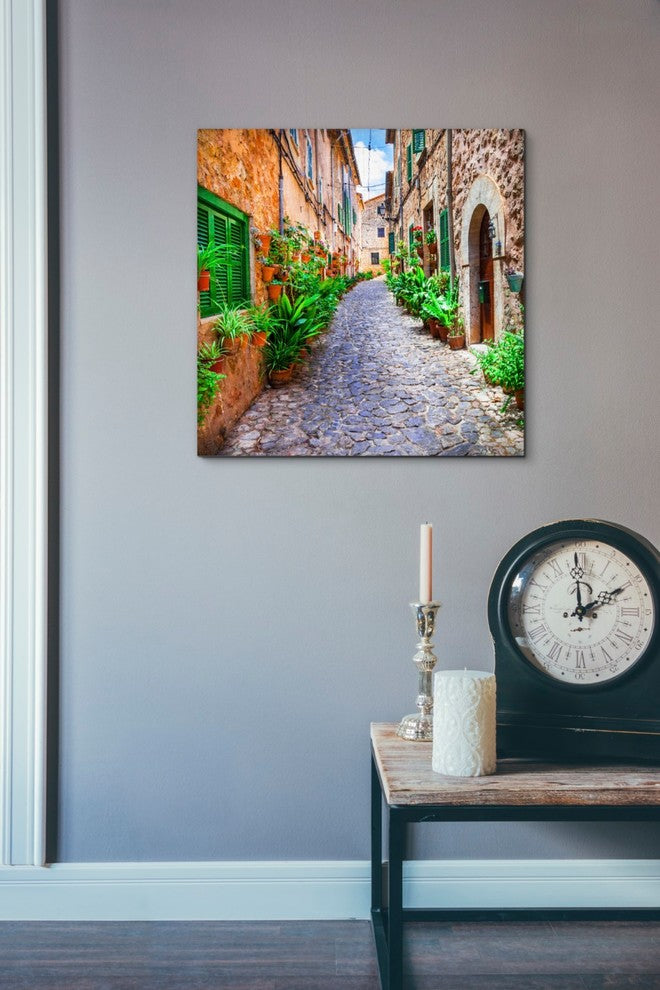 Epic Graffiti "Vecino I" Giclee Canvas Wall Art, 18"x18"