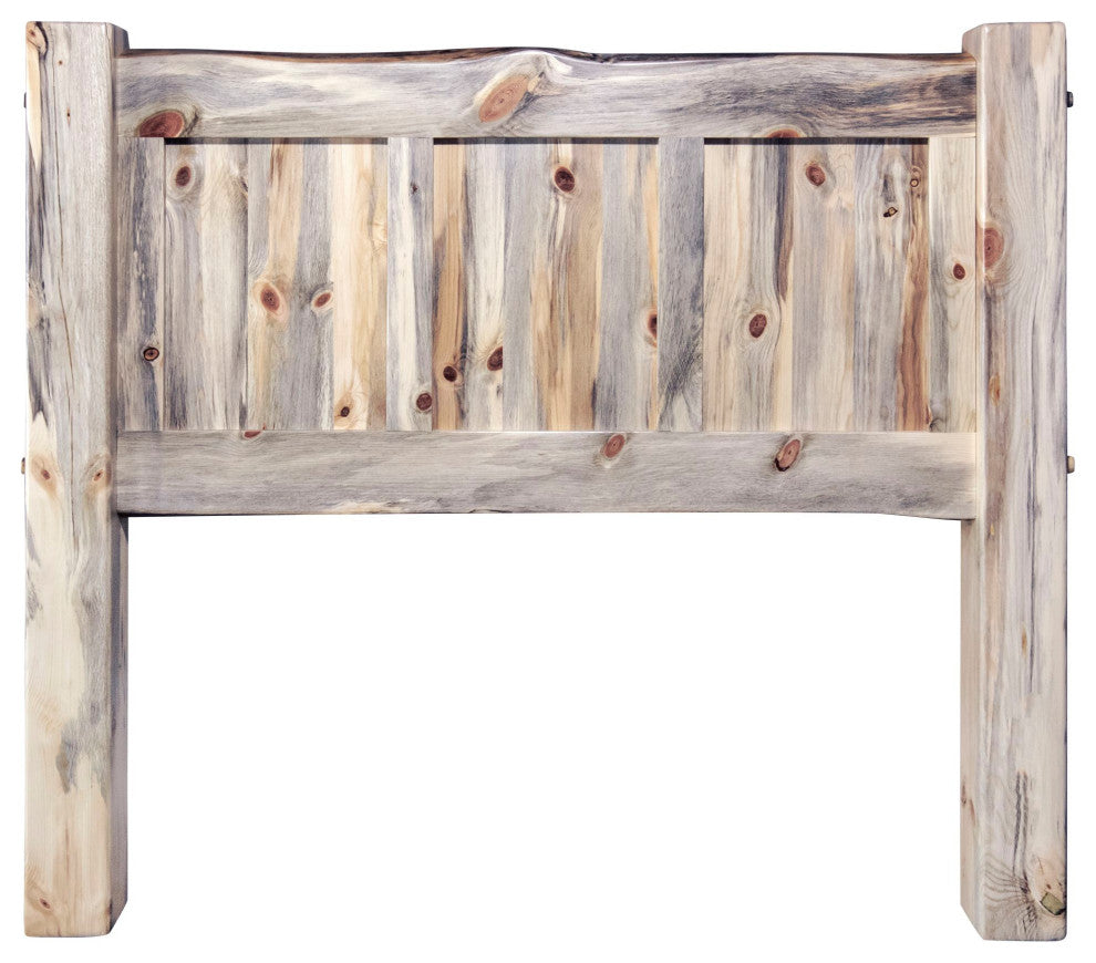 Big Sky Collection Live Edge Panel Headboard, Twin, Natural