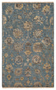 Surya Theodora THO-3006 Traditional Area Rug, Aqua, 9' x 13' Rectangle