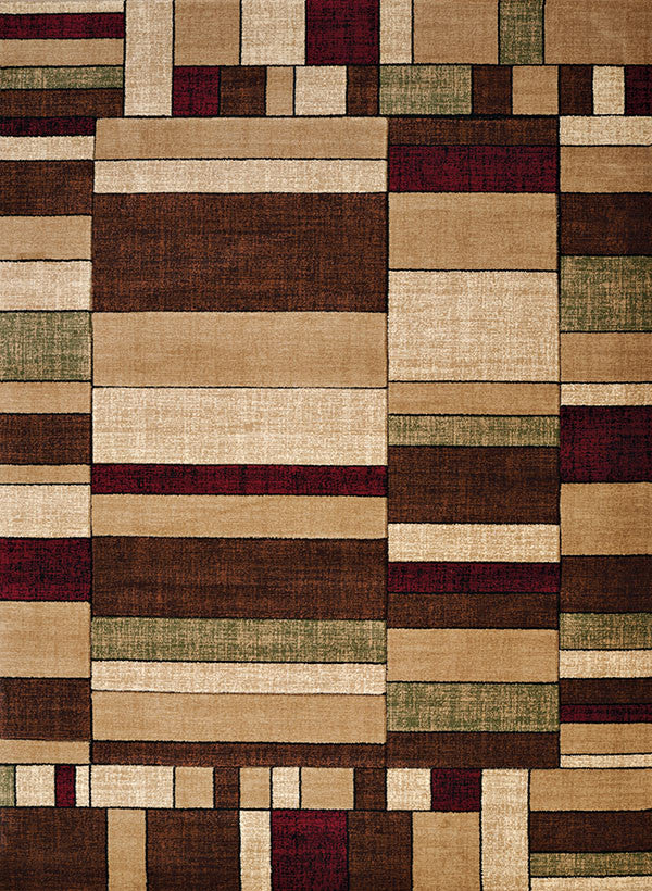 United Weavers Contours Echelon Multi Area Rug 5'3x7'6