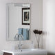 Francisca Large Frameless Wall Mirror