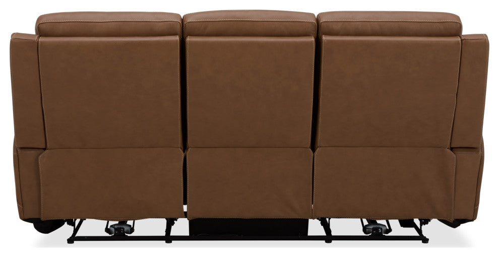 Haywood Butternut Power Reclining Sofa and Two Recliners