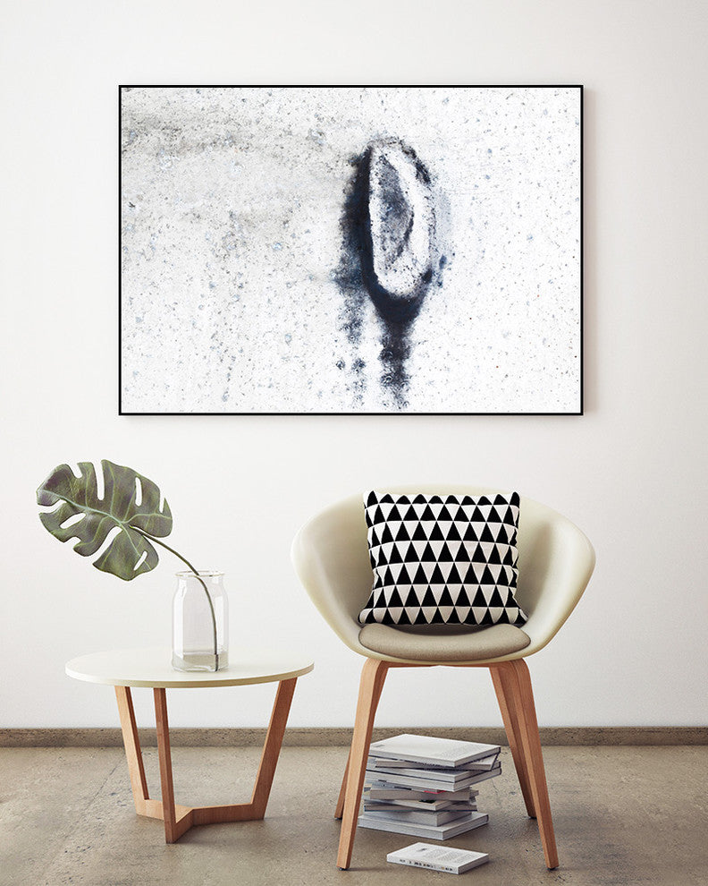 "Abstract 1" Art block Framed Canvas, 14"x11"