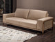 AICO Michael Amini Mia Bella Gianna Leather Standard Sofa, Peach