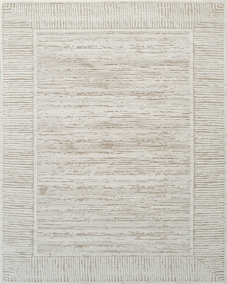 High-Low Savannah Beige/Brown Rug