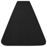 Skid-Resistant Carpet Runner Black, 27"x24'