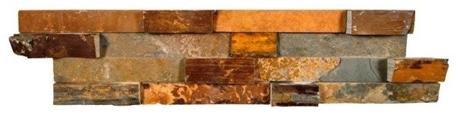 Ledger Panel Split Face Tile, California Gold, 50 Sq. ft., 6"x24"