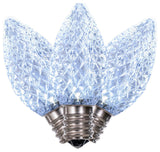 C7 Faceted Led Cool White Bulb .38W 25Bx