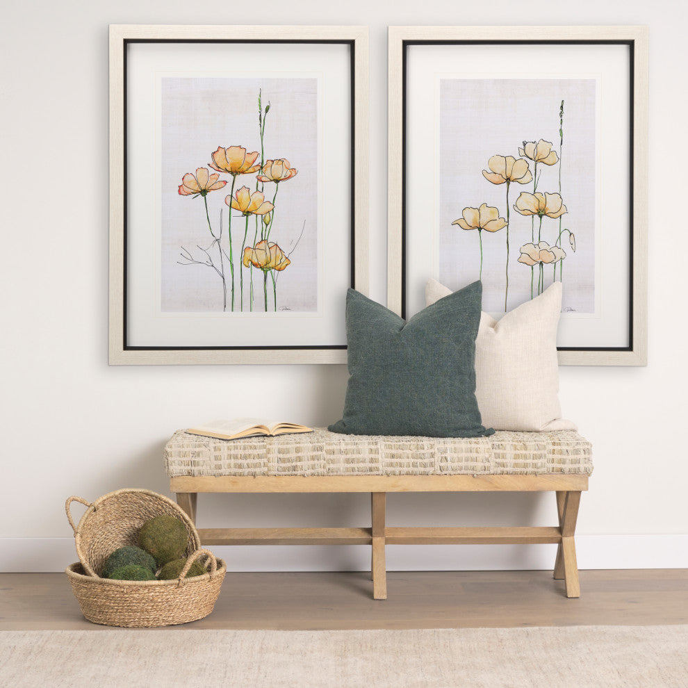 Ayanna Set of 2 Deep Nesting Seagrass Baskets With Handles