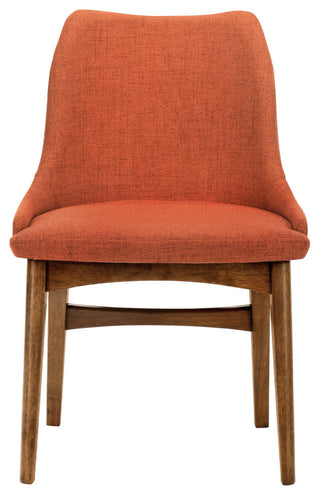 Westmont and Azalea Orange and Walnut 5-Piece Dining Set
