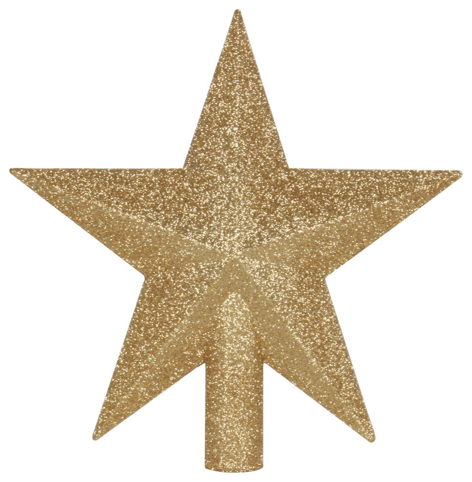 9" Gold Star Tree Topper