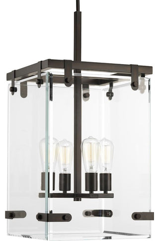 Progress Lighting Glayse 4-Light Pendant, Antique Bronze, P500095-020