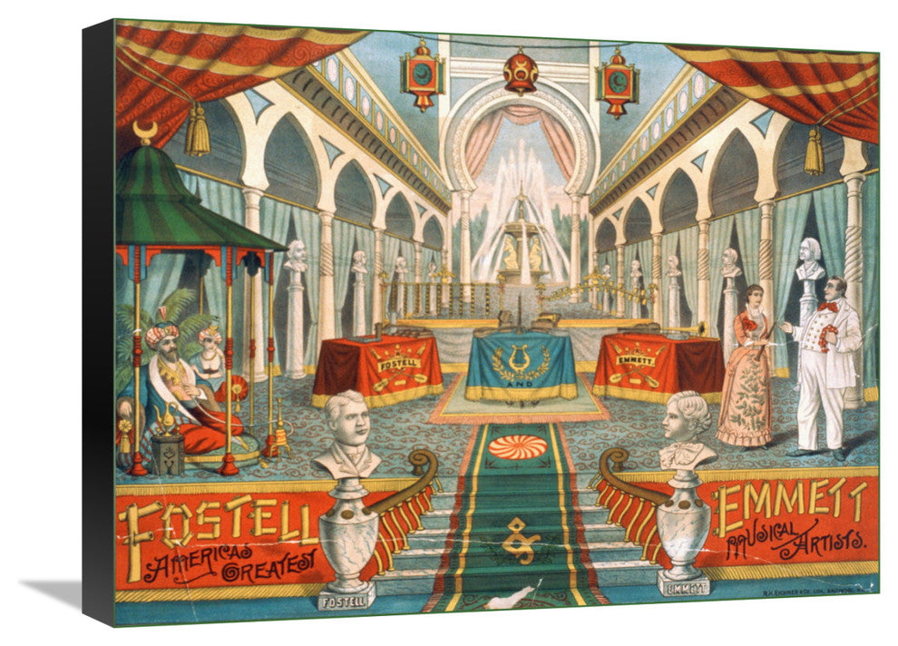 Fostel And Emmett America's Greatest Musical Artists, 22x17