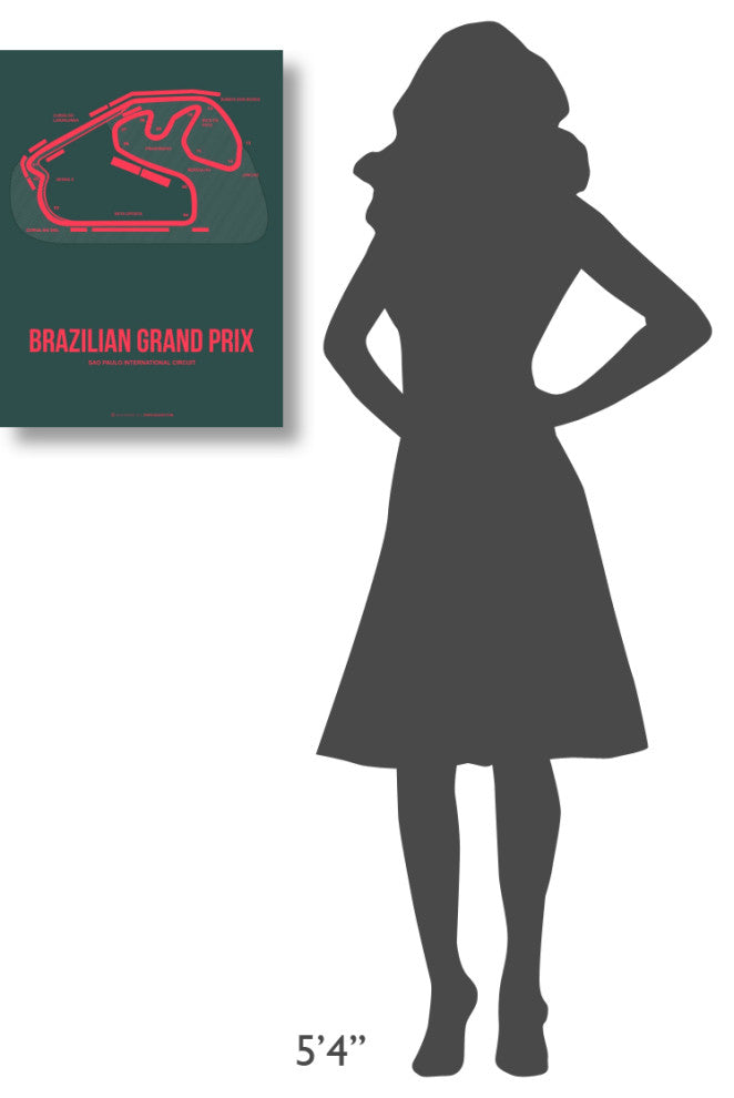 "Brazilian Grand Prix 2" Fine Art Print
