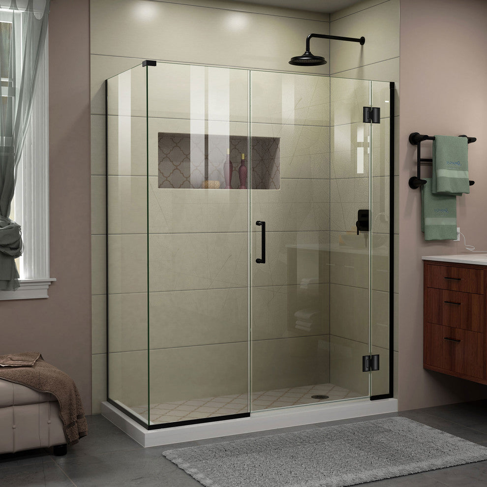 Dreamline Unidoor-X 47"x30.375"x72" Hinged Shower Enclosure