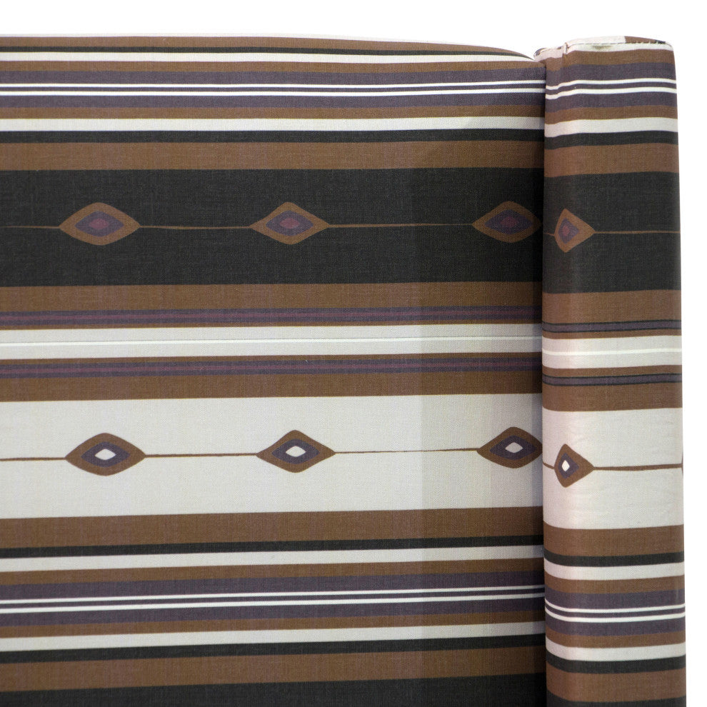 Twin Wingback Headboard, Lagos Saddle