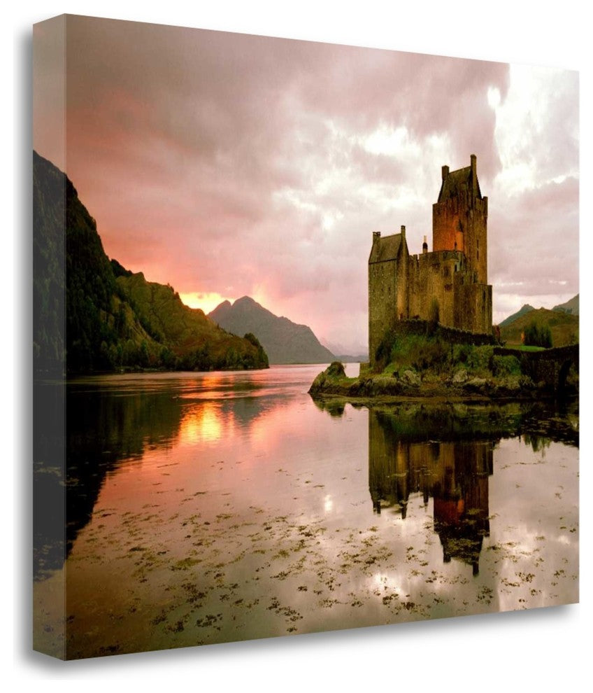 "Eilean Donan, Scotland" By Alan Klug, Giclee Print on Gallery Wrap Canvas